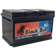 Аккумулятор BLACK BULL SLI / 74Ah / 740А / Низкий